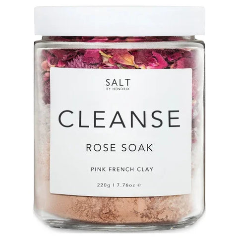 Salt by Hendrix Cleanse Rose Soak