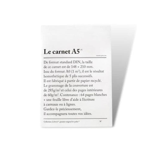 Parisian A5 Notebook