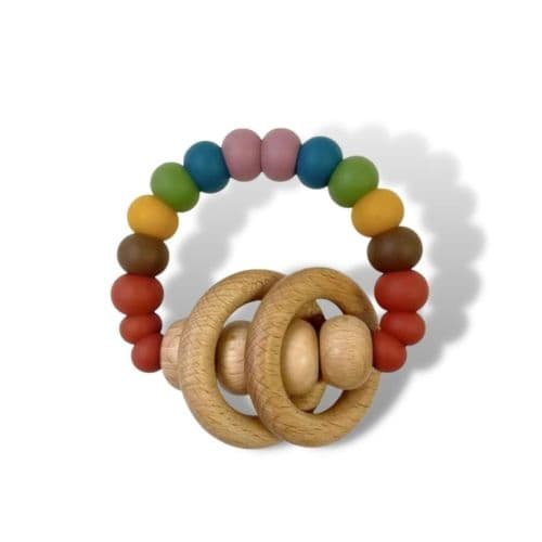 Nature Bubz Teether - Rainbow